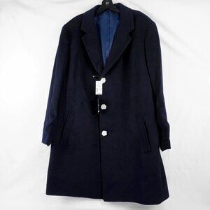 Joseph A. Bank Traditional Fit Wool Blend Topcoat